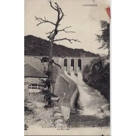 Commander Vite Carte postale 63 - La Bourboule - Le Barrage