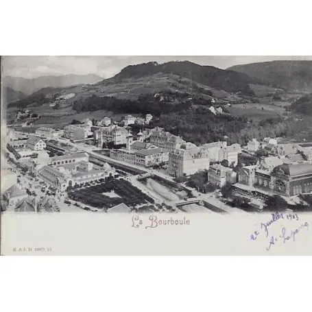 Meilleure Qualité Carte postale 63 - La Bourboule - Vue generale - 1903
