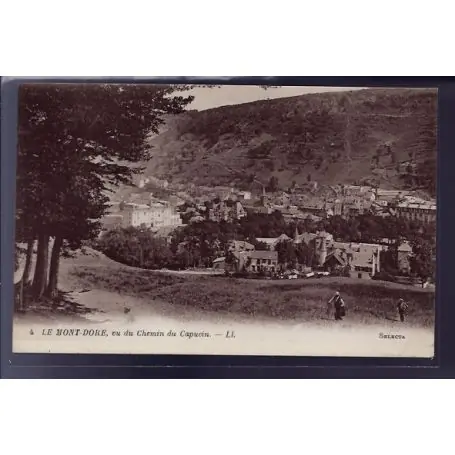 Meilleur Prix Carte postale 63 - Le Mont-Dore - Vu du chemin du Capucin - Voyage - Dos divise