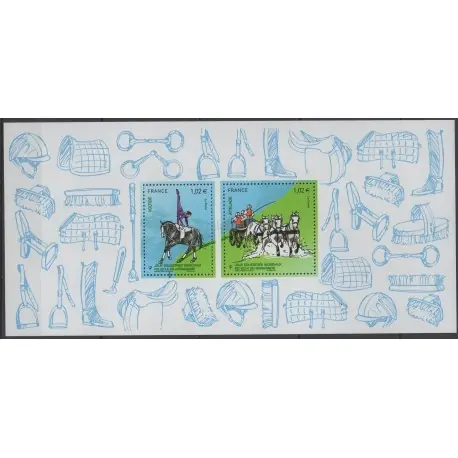 Artisanat France - Bloc souvenir - 2014 - No BS97 - Sport