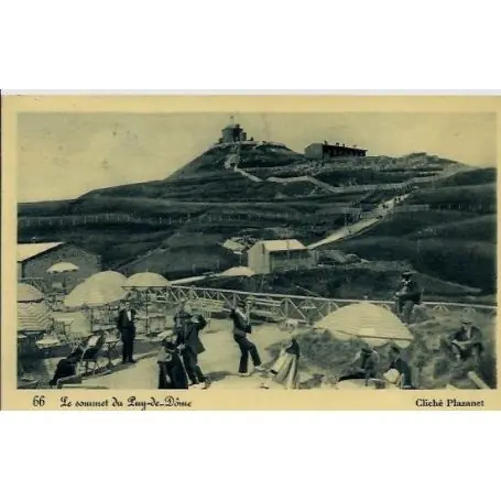 Acheter En Ligne Carte postale 63 - Le Puy de Dome - Le sommet - Voyage - Dos divise