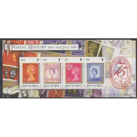 Livraison Gratuite Man (Ile de) - 2001 - No BF46 - Timbres sur timbres