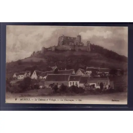 Dernière Chance Carte postale 63 - Murols - Le chateau et village - la Charragne - Non voyage - Dos divise