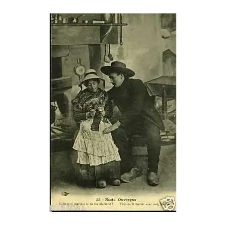 Remise Carte postale 63 - Noste ouvergne - Valiz-te te maridai in be me...
