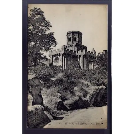 Super Prix Carte postale 63 - Royat - L' eglise - Non voyage - Dos divise