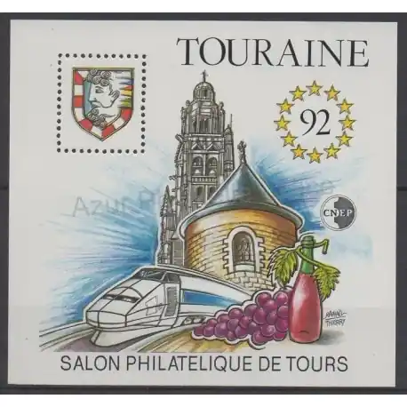 Bon Plan France - Feuillets CNEP - 1992 - No CNEP 14 - Trains