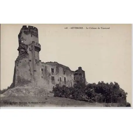 Solde Carte postale 63 - Ruines du Chateau de Tournoel
