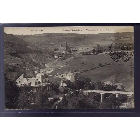 Meilleur Choix Carte postale 63 - Saint-Nectaire - Vue generale de la vallee - Voyage - Dos divise