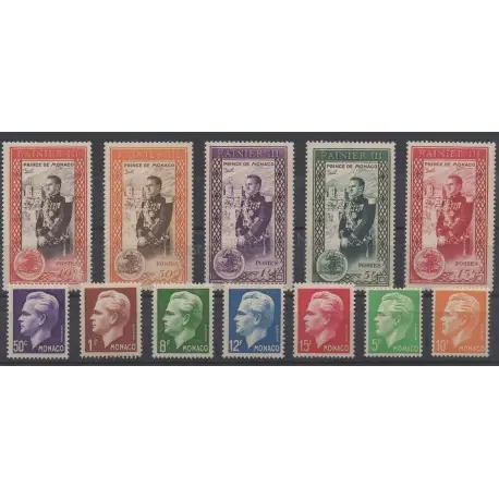 Offre Du Jour Monaco - année complète - 1950 - No 338/350