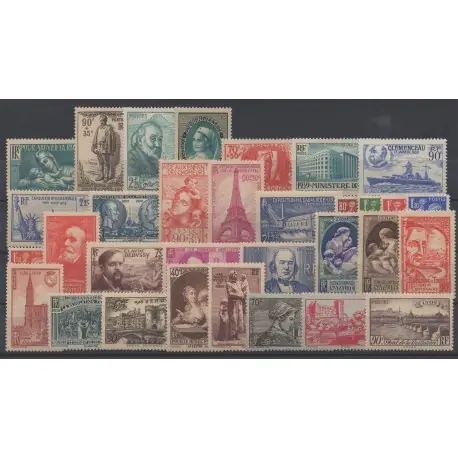 Marque France - 1939 - No 419/450