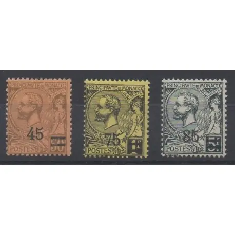 Monaco - 1924 - No 70/72 Nouveauté