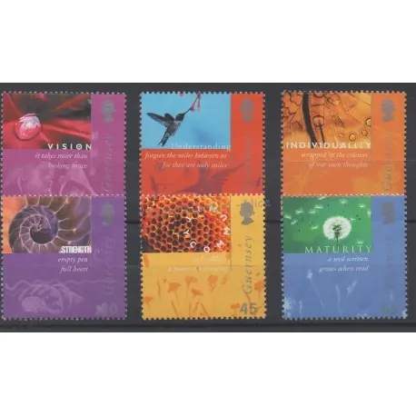 Meilleur Prix Guernesey - 2001 - No 910/915