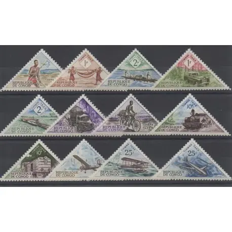 Acheter En Ligne Congo (République du) - 1961 - No T34/T45 - Transports