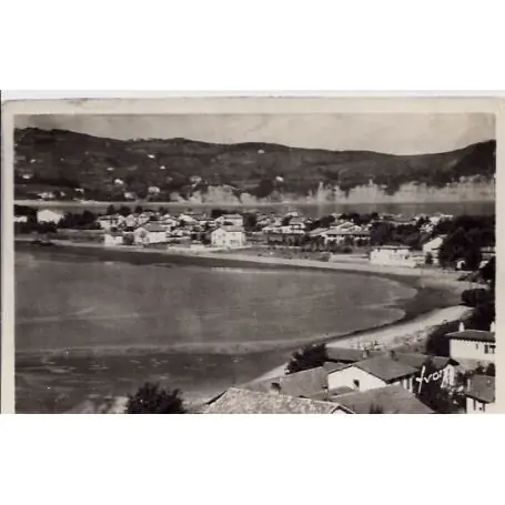 Carte postale 64 - Hendaye - Vue generale - Voyage - Dos divise Acheter Direct