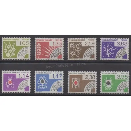 Meilleur Prix France - Préoblitérés - 1983-1984 - No P178/P185