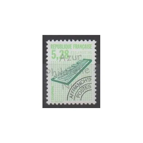 Top Vente France - Préoblitérés - 1992 - No P221A - Musique