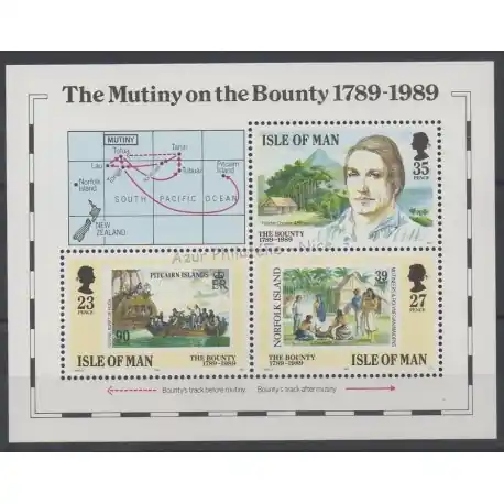 Man (Ile de) - 1989 - No BF 11 - Bateaux Prix Choc