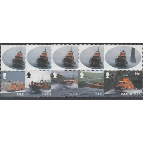 Jusqu’à Épuisement Des Stocks Man (Ile de) - 1999 - No 838/842 - Bateaux