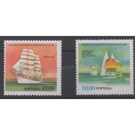Offre Du Jour Portugal - 1982 - No 1537 et 1539 - Bateaux