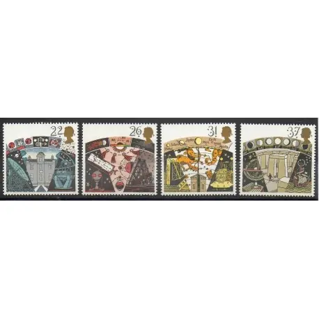 Grande-Bretagne - 1990 - No 1490/1493 - Sciences et techniques Jusqu’à Épuisement Des Stocks