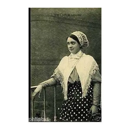 Livraison Express Carte postale 64 - Type de Catalane