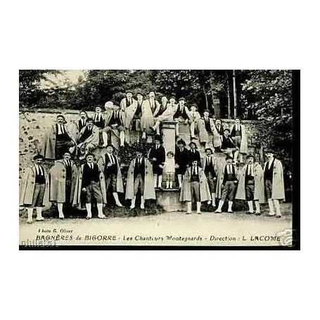 Prix Bas Carte postale 65 - Bagneres de Bigorre - Les chanteurs montagnards