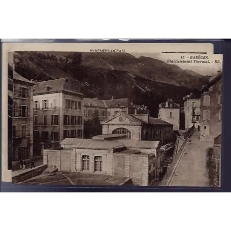 Meilleur Prix Carte postale 65 - Bareges - etablissement Thermal - Non voyage - Dos divise