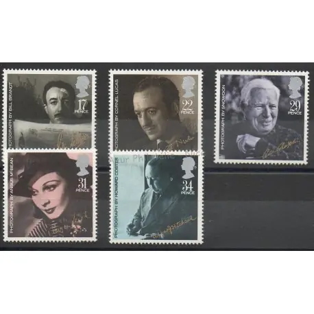 Grande-Bretagne - 1985 - No 1195/1199 - Cinéma Expédié Aujourd’hui