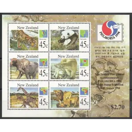Meilleure Qualité Nouvelle-Zélande - 1994 - No BF 97 - Animaux
