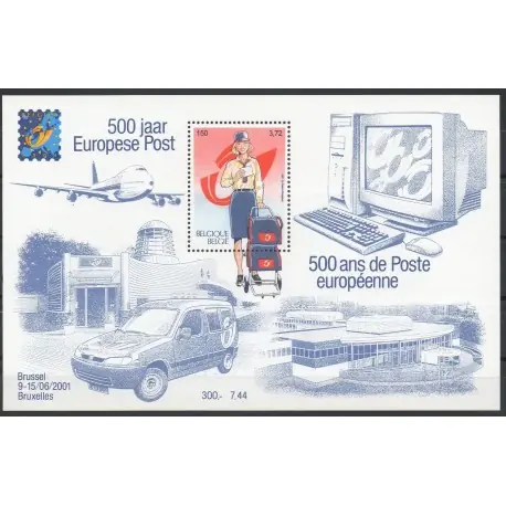 Belgique - 2001 - No BF 87 - Avions Tendance