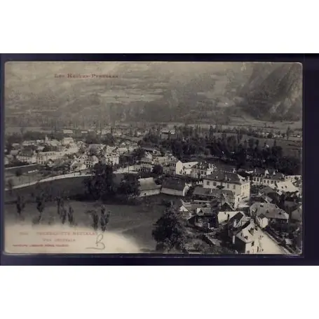 Carte postale 65 - Pierrefitte-Nestalas - vue generale - Non voyage - Dos divise Soldes