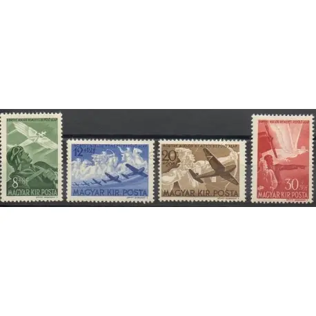 Hongrie - 1942- No PA48/PA51 - Seconde Guerre mondiale Jusqu’à Épuisement Des Stocks