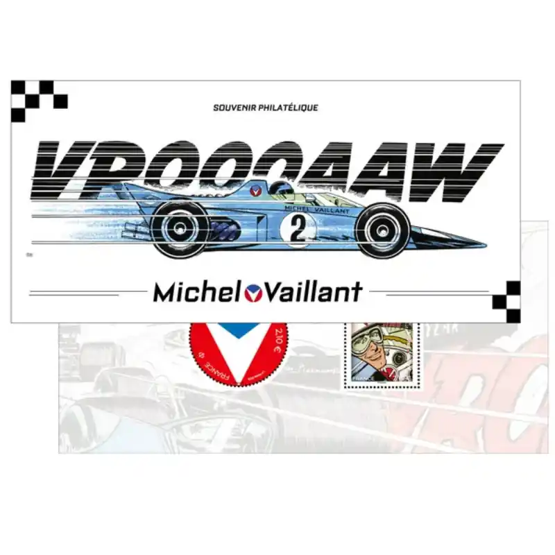 Blocs souvenirs N°228 Michel Vaillant neuf**. Top Qualité