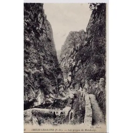 Tendance Carte postale 66 - Amelie les Bains - Gorges de Mondomy