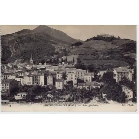Nouveauté Carte postale 66 - Amelie les Bains - Vue generale 3