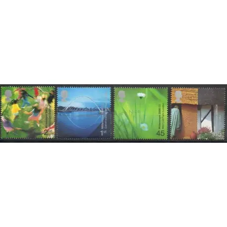 Grande-Bretagne - 2000 - No 2182/2185 - Ponts Gros Lot