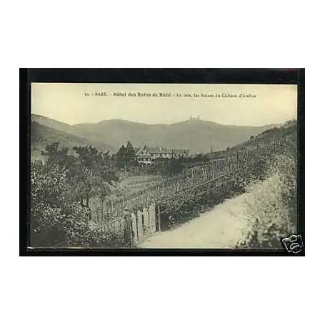 Exclusif Carte postale 67 - Barr - Hotel des Bains de Ba¼hl