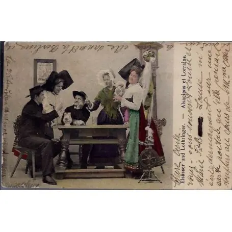 Achetez Aujourd’hui Carte postale 67 - Elsa¤sser und Lothringer - Alsaciens et Lorrains - Voyage - Dos non divise
