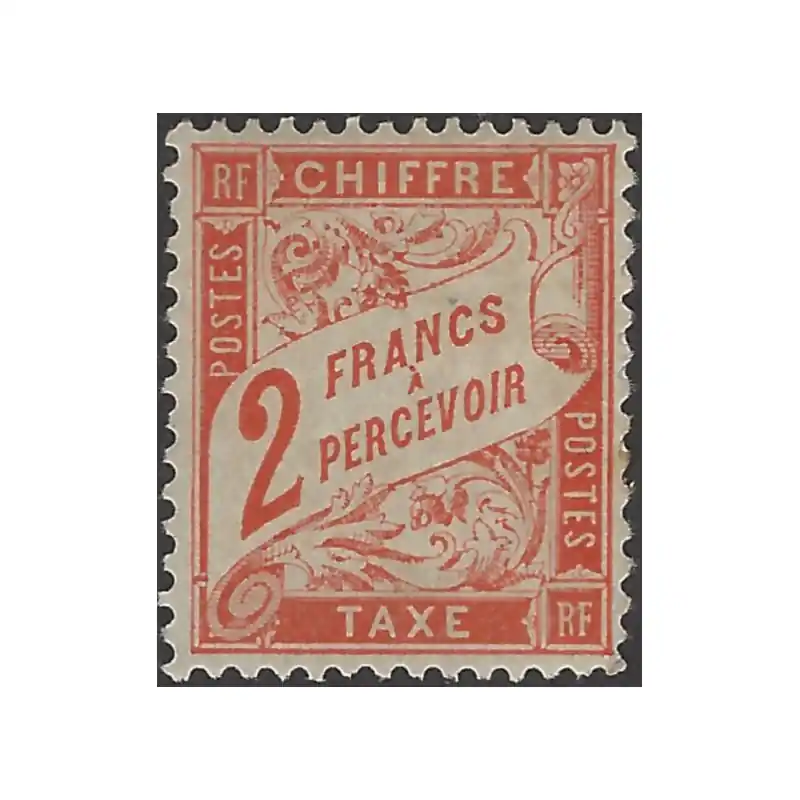 Timbre taxe de France type Duval N°41 neuf*. Expédié Aujourd’hui