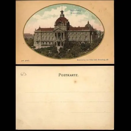 Jusqu’à Épuisement Des Stocks Carte postale 67 - Strassburg - Kaiserpalais - Felix Luib