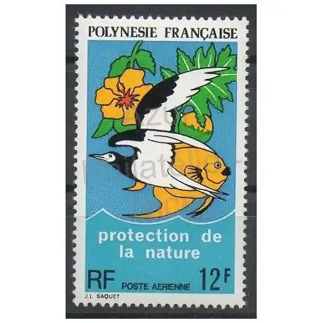 Top Vente Polynésie - Poste aérienne - 1974 - No PA82 - Environnement