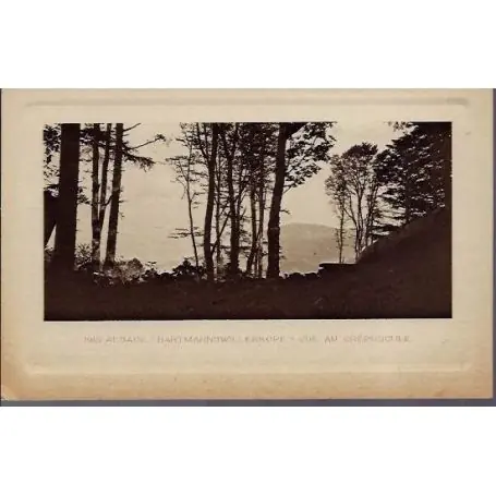 Carte postale 68 - Alsace 1915 - Hartmannswillerkopf - Vue au crepuscule - Non voyage - Dos Soldes