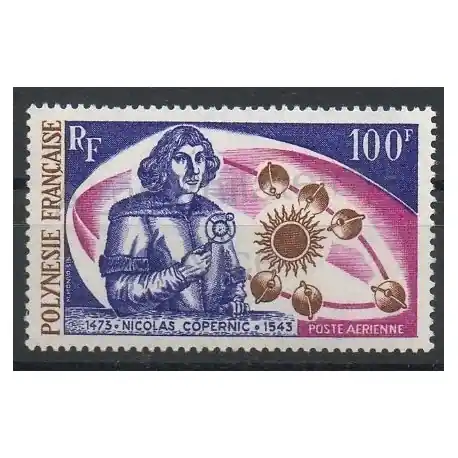 Polynésie - Poste aérienne - 1973 - No PA72 - Sciences et techniques Commande En Gros