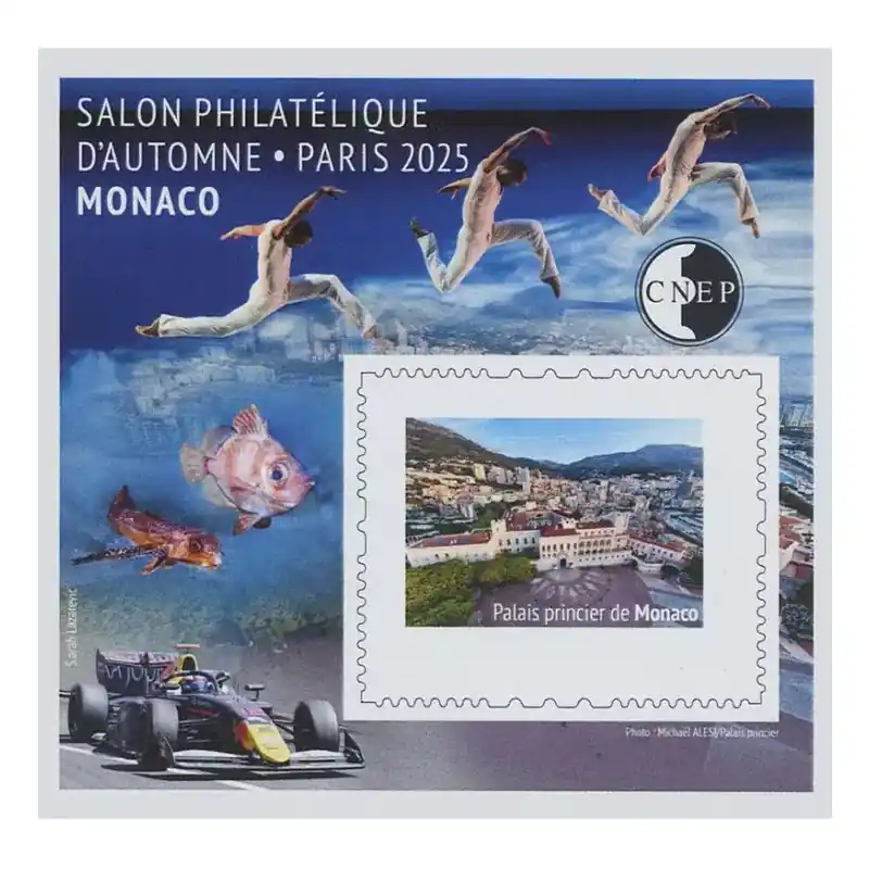 Promotion Saisonnière Bloc C.N.E.P. N°102a Monaco 2025 non dentelé.