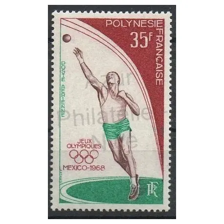 Offre Spéciale Polynésie - Poste aérienne - 1968 - No PA26 - Jeux olympiques d'été