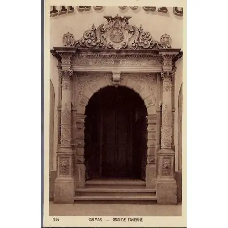 Prix Promo Carte postale 68 - Colmar - Grande taverne - Non voyage - Dos divise