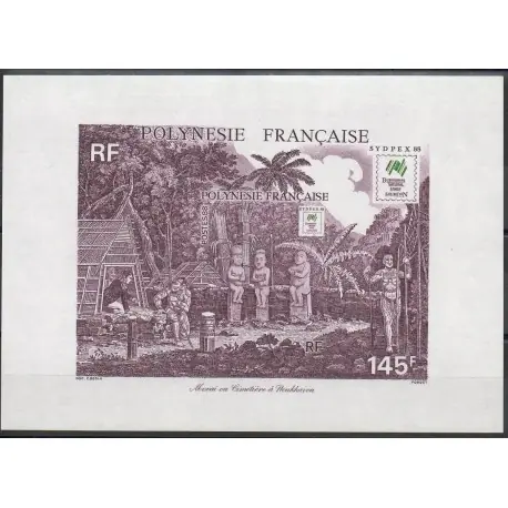 Polynésie - Blocs et feuillets - 1988 - No BF14 Affaire À Saisir