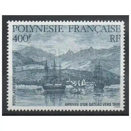 Polynésie - Poste aérienne - 1986 - No PA191 - Peinture Commande En Gros