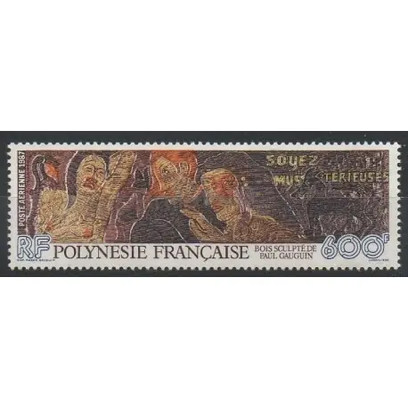 Prix Réduit Polynésie - Poste aérienne - 1987 - No PA198 - Peinture
