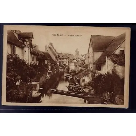 Réduction Carte postale 68 - Colmar - Petite Venise - Non voyage - Dos divise